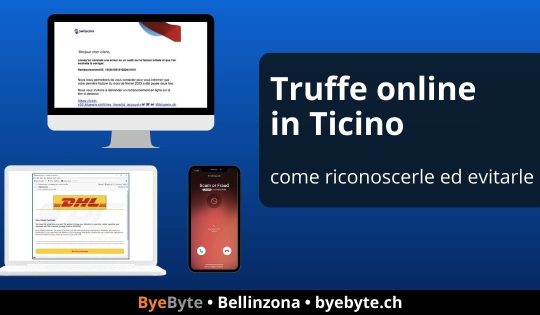 Truffe online in Ticino: come riconoscerle ed evitarle
